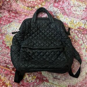 MZ Wallace Top Handle Backpack - Black